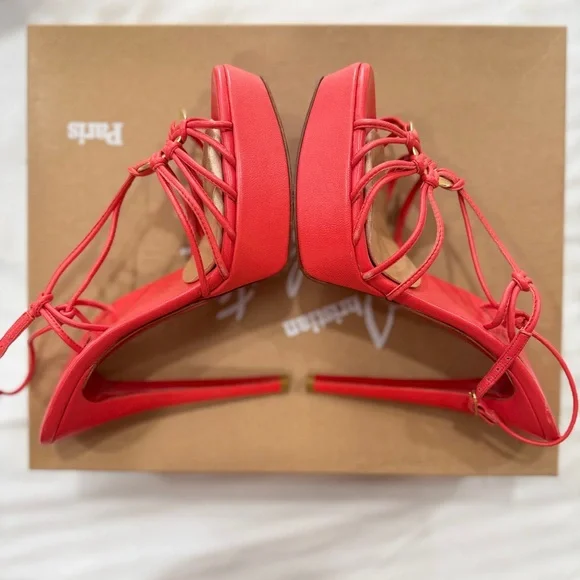 👠 Discolilou Sandal in Corail — Statement Heel! - Picture 11 of 13